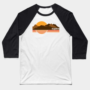 Aspen Retro 70s Tourist Souvenir Baseball T-Shirt